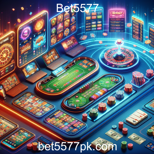 Descubra a Emoção dos Jogos de Cassino no Bet5577
