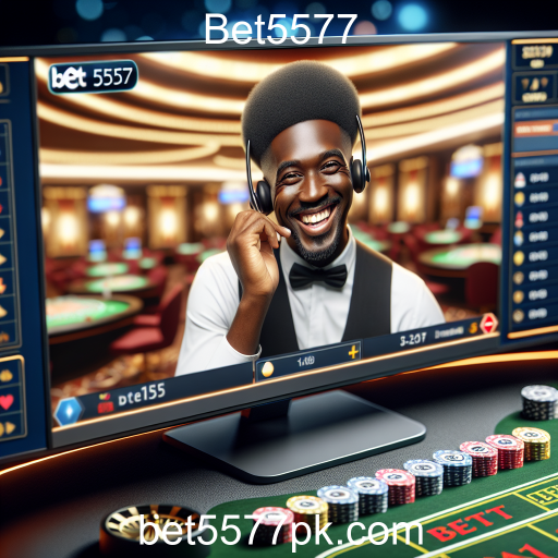 Experimente a Emoção dos Jogos 'Ao Vivo' na Bet5577
