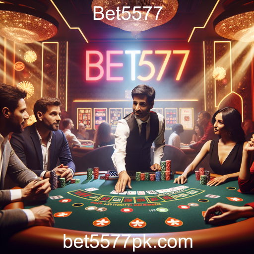 Experiência Imersiva no Cassino ao Vivo do Bet5577